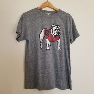 Vintage UGA bulldog tshirt
